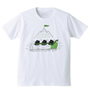 Negi Ski Bear T-shirts WHITE
