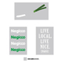 Negi Sticker(3-sheet set)